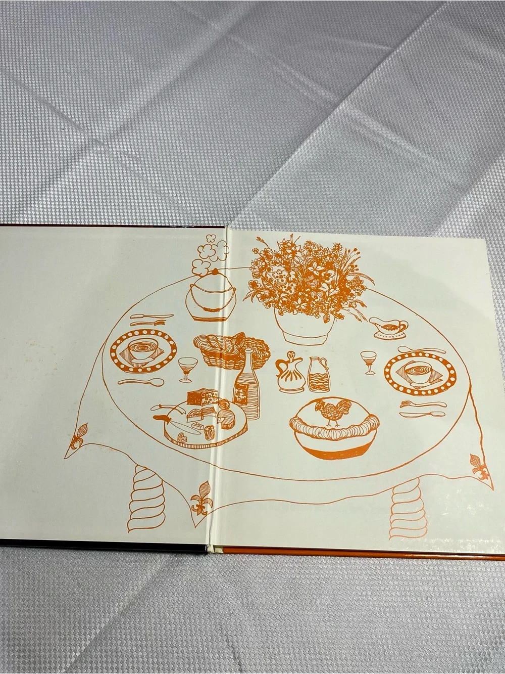 French Cooking Cookbook - Brown Cover